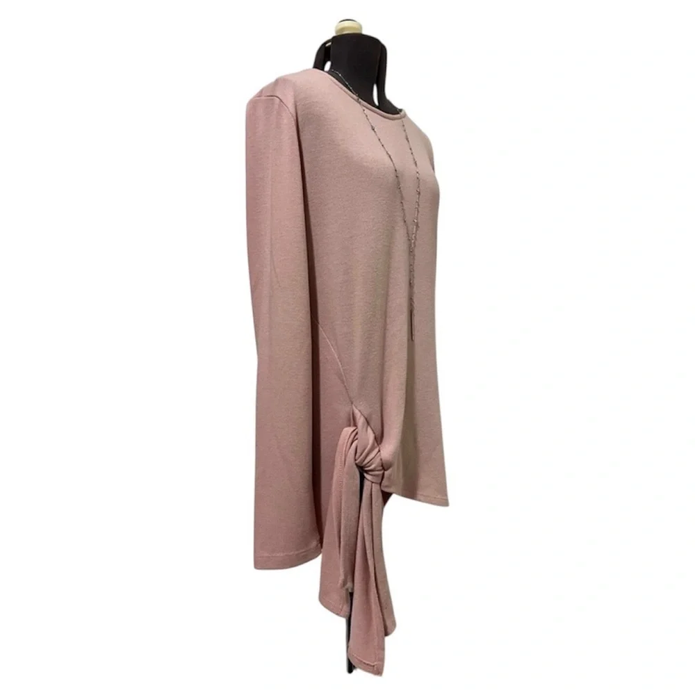 Karen Kane Long Sleeve Side Tie Sweater Size S